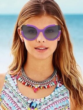 💜Purple💜Cut💜Away💜Butterfly💜Sunglasses💜